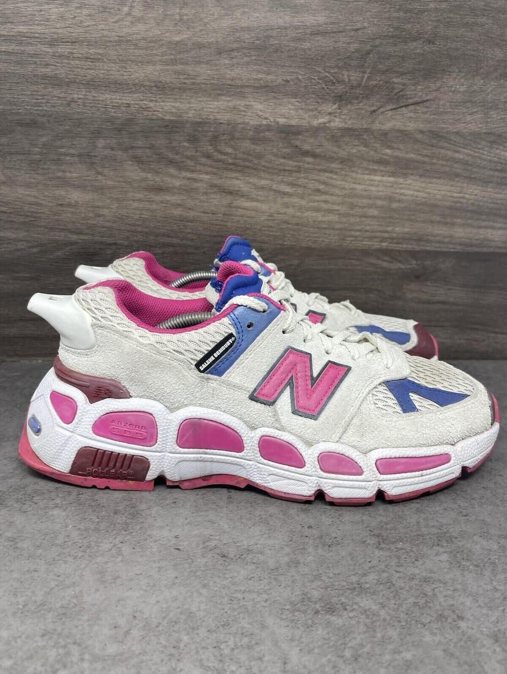 New Balance 574 YURT Salehe Bembury Shoes Mens Size 11 Pink Lot MS574YSA - Picture 5 of 10